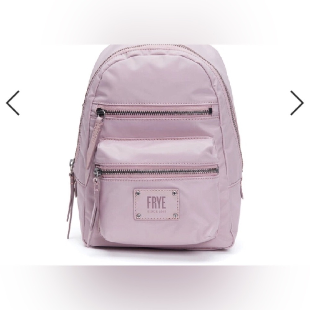 Frye Mini Ivy Nylon Backpack Lilac/Light Pink